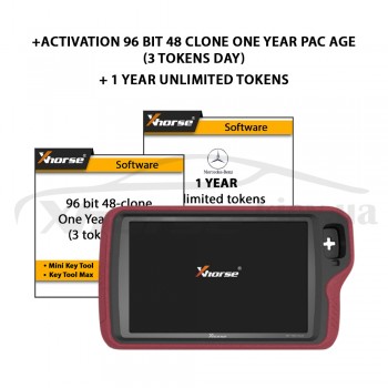 Программатор Xhorse VVDI Key Tool Plus Pad XDKP00GL с токенами MB и VAG